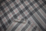 Pashmina handwoven check stole 28x80 inch