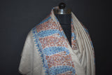 Pashmina Hand embroidered paldar shawl 45x90 inch