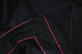 kashmiri pashmina tilla work shawl black 40x80 inch