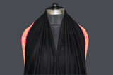 kashmiri pashmina tilla work shawl black 40x80 inch