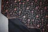 Fine wool Embroidered shawl 40x80 inch
