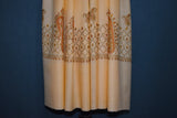 Embroidered fine wool stole 28x80 inch