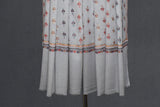 Embroidered fine wool buti jall stole 28x80 inch