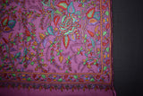 Pashmina Hand embroidered jammawar shawl 45x90