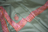 Pashmina Hand embroidered shawl 40"x80"