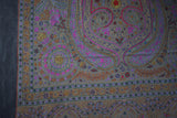 Embroidered pashmina jammawar shawl 40X80 inch
