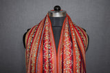Embroidered fine wool stole khatras 28x80 inch