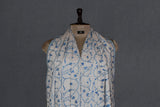 cashmere embroidered fine wool stole white 28x80 inch