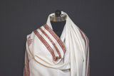 Pashmina Hand embroidered shawl 40"x80"