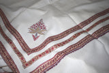 Pashmina Hand embroidered shawl 40"x80"