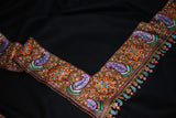 Pashmina Hand embroidered dordar shawl 40X80 inch