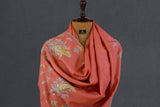 Pashmina embroidered stole 28x80 inch