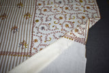 Fine wool Embroidered shawl Designdar 40x80 inch