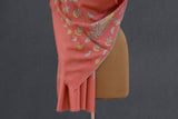Pashmina embroidered stole 28x80 inch