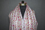 Fine wool Embroidered shawl Designdar 40x80 inch