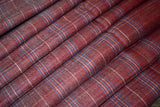 Handwoven pashmina check shawl 40x80 inch