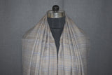 Handwoven pashmina check shawl 40x80 inch