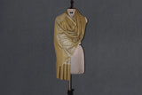 Pashmina embroidered stole 28x80 inch