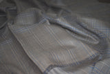 Handwoven pashmina check shawl 40x80 inch