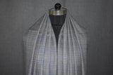 Handwoven pashmina check shawl 40x80 inch