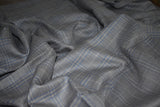 Handwoven pashmina check shawl 40x80 inch