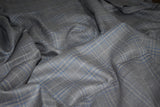 Handwoven pashmina check shawl 40x80 inch
