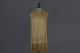 Pashmina embroidered stole 28x80 inch