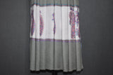Embroidered fine wool stole designdar 28x80 inch