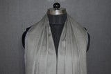 Embroidered fine wool stole designdar 28x80 inch
