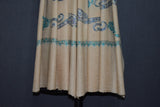 Embroidered fine wool stole designdar 28x80 inch