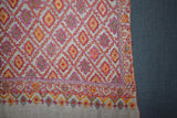 Pashmina Hand embroidered jammawar shawl 40"x80"