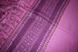 Embroidered fine wool stole designdar 28x80 inch