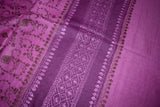 Embroidered fine wool stole designdar 28x80 inch