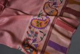 kani pashmina paldar pink shawl 40*x80*