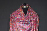 Pashmina Hand embroidered jammawar shawl 40"x80"