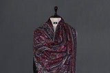 Pashmina hand embroidered shawl 40x80 inch