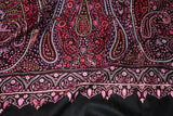 Pashmina hand embroidered shawl 40x80 inch