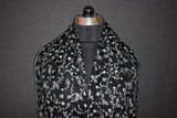 Pashmina embroidered stole 28x80 inch