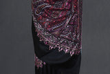 Pashmina hand embroidered shawl 40x80 inch