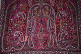 Pashmina hand embroidered shawl 40x80 inch