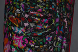 Pashmina kani shawl jamma black gul 40*x80*
