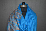 Fine wool Embroidered shawl 40'x80'