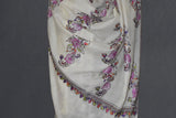 Pashmina hand embroidered shawl 40x80 inch