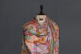 Pashmina kalamkari hanmade shawl 45x85 inch