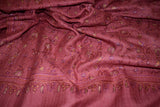 Pashmina Hand embroidered shawl 40"x80"