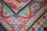 Pashmina kalamkari hanmade shawl 45x85 inch