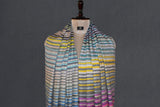 Handwoven pashmina check shawl 40x80 inch
