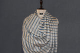 Handwoven pashmina check shawl 40x80 inch