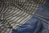 Handwoven pashmina check shawl 40x80 inch
