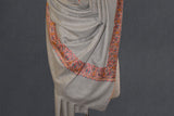 Pashmina hand embroidered shawl 40x80 inch